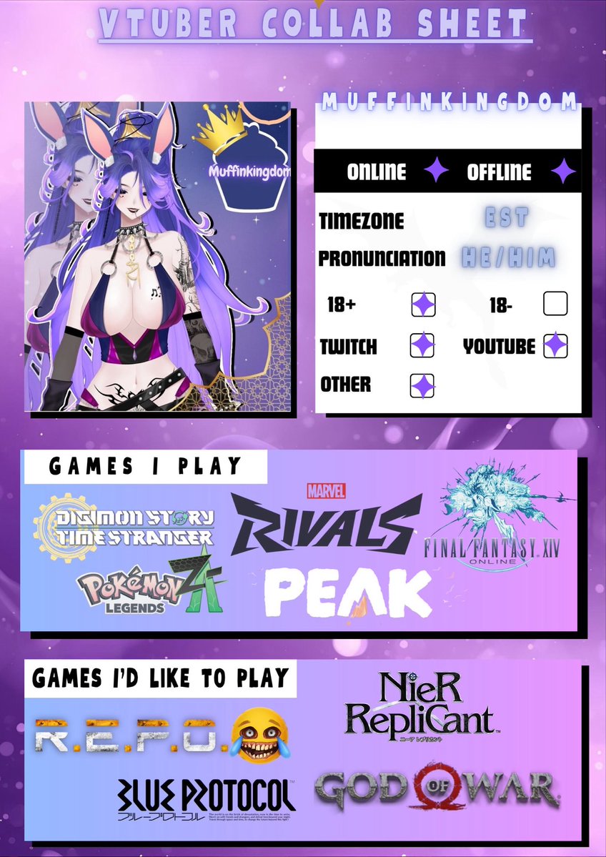 Muffinkingdom1's tweet image. I has been done hi hi nice to meet ya names muffin x3 I love playing games with friends always down for a collab