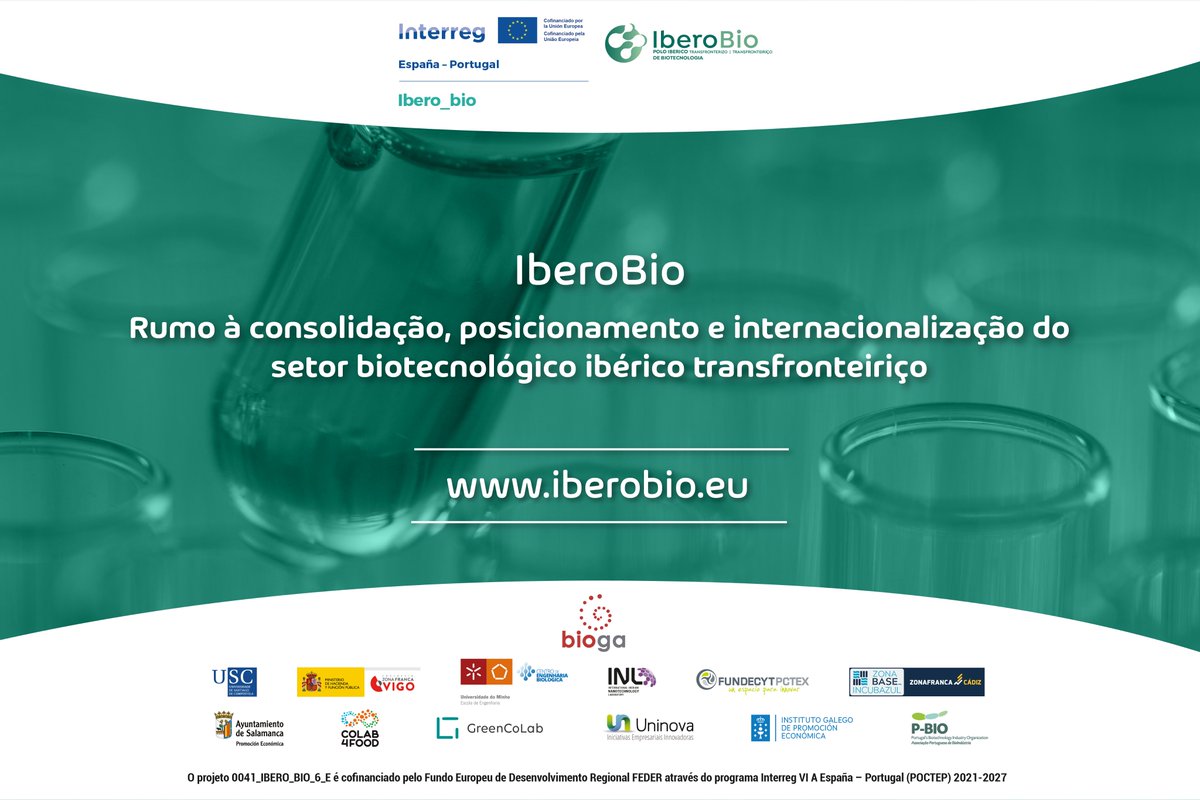 cebuminho's tweet image. 📢 Closing Session – IberoBio Project
📅 Nov 28, 2025 | 📍 UMinho, Braga
A day of biotechnology, innovation &amp;amp; cross-border collaboration 🇵🇹🇪🇸
📥 Register by Nov 26: docs.google.com/forms/d/e/1FAI…
#IberoBio #Biotechnology #Innovation #CEB