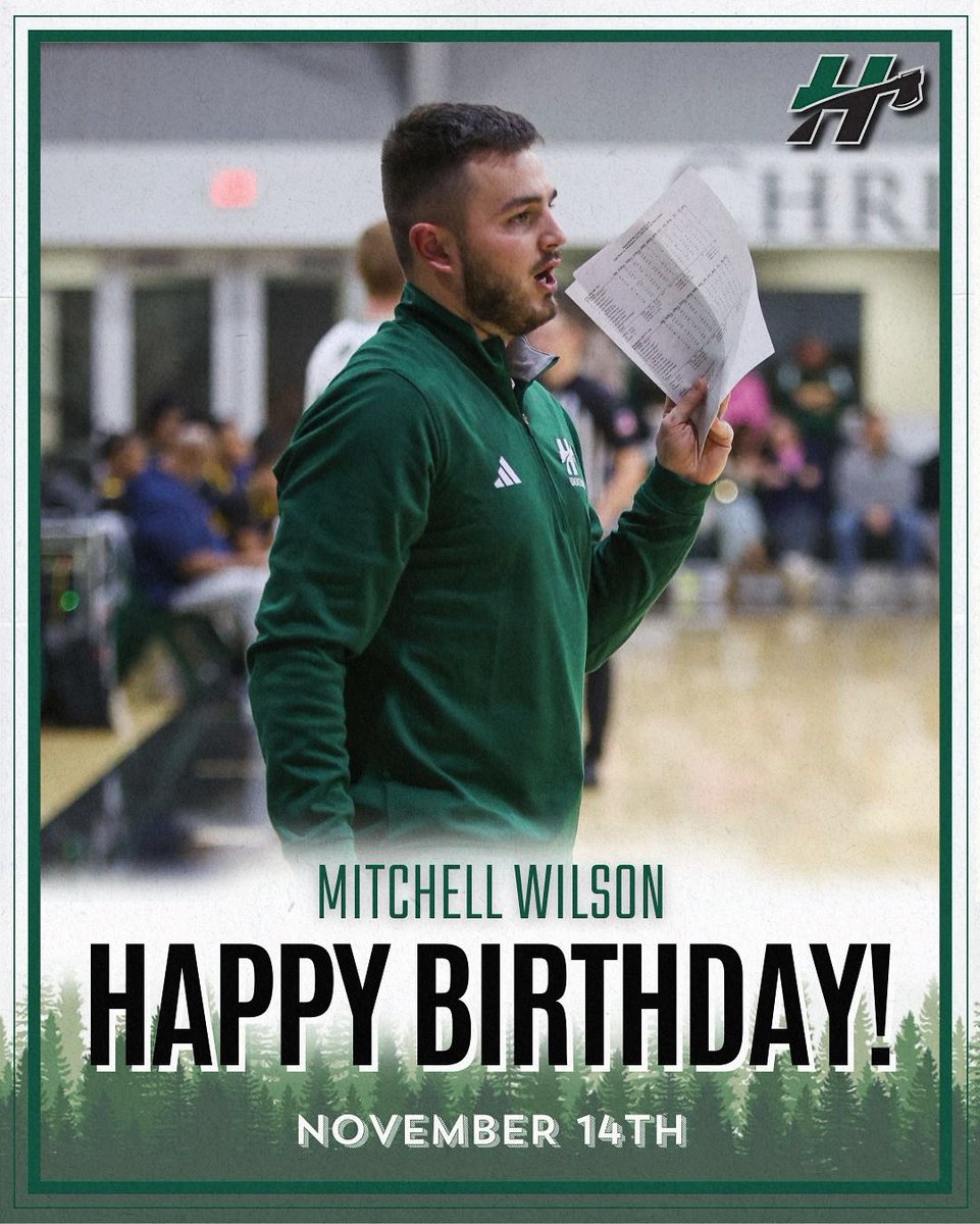 HuntingtonHoops's tweet image. Join us in wishing a Happy Birthday to our head assistant coach, Mitchell Wilson! 🎉🌲🪓

#ChopWood