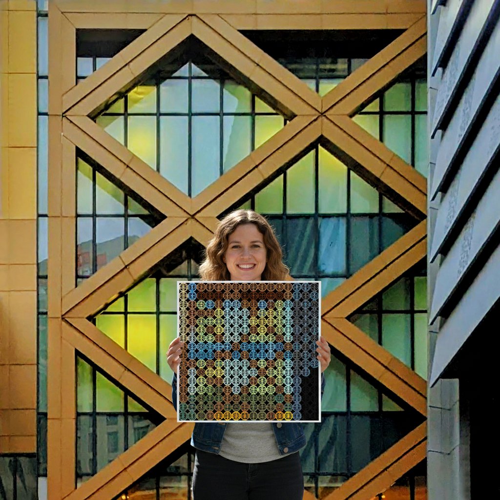 GM🙌

'Bound Radiance'
A luminous secret, kept just behind the dark lattice of the facade.