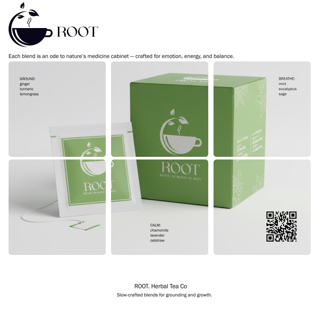 Presenting the ROOT logo, inspired by grounding and growth.

Designed by Creva Creatives 🌿

#LogoDesign #BrandIdentity #CrevaCreatives