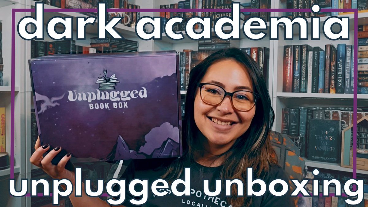 Just dropped a new BookTube unboxing of the <a href="/unpluggedbooks/">unpluggedbookbox</a> Dark Academia Limited Edition Box and OMG the vibes?? The exclusive items?? Insane.
youtu.be/0WH7R9ZywKU