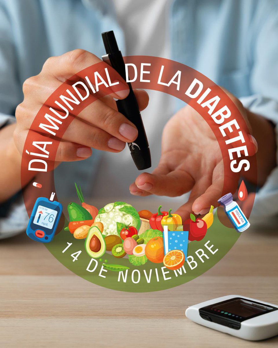 LabDO_Tw's tweet image. Día Mundial de la Diabetes
Pequeñas acciones para reducir
el riesgo de padecer la
enfermedad
#HacerEjercicio
#SeguirUnaDietaSana
#MantenerUnPesoSaludable