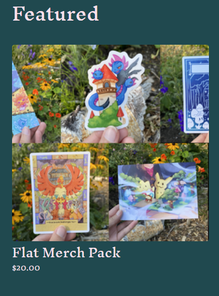 ✨ NOW AVAILABLE! ✨

Only 3 flat merch packs are available to purchase! Don't miss out on this limited bundle! Leftovers close on Dec. 5th or while supplies last! 🏃

🛒 fairystorieszine.bigcartel.com