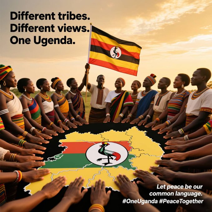 azielking1's tweet image. Political parties come and go, but Uganda remains.
We must not let politics divide our families, our communities, or our nation.
Our diversity is our strength. Our unity is our power. 
Peace is Uganda’s true victory.🇺🇬..#Uganda #peaceforprosperity #spreadawareness