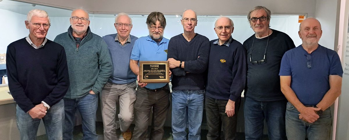 The historic Madder Valley Railway, housed at Pendon Museum, has recently been presented with an award by the NMRA to honour it's creator, John Ahern, as a pioneer of the model railway hobby. See it in operation on select dates throughout the year: pendonmuseum.com/events/madder-…