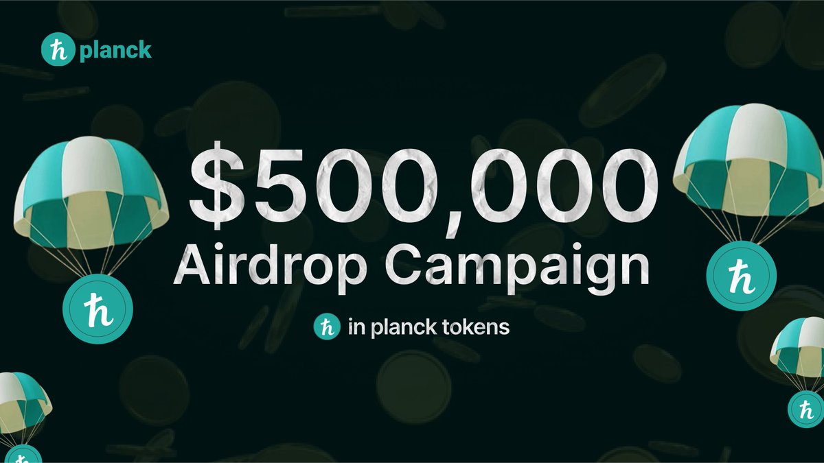 Planck Network 🟢 $PLANCK 🧬
The future of AI + blockchain is here. Join the airdrop and grab your token.

 planck-network.xyz
