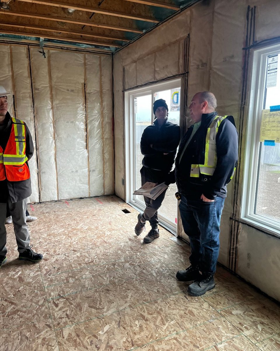 Our Sales Assistants were out in the field this week for a construction walkthrough! 👷‍♀️👷‍♂️

Getting hands-on with the building process helps us better support homeowners every step of the way!