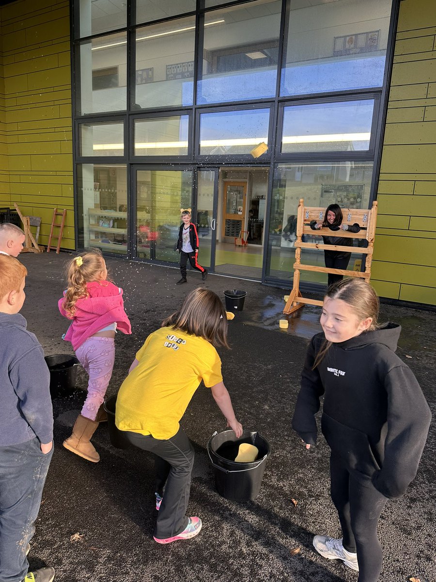 We raised over £500 for <a href="/BBCCiN/">BBC Children in Need</a> today. Thank you to everyone who donated. I think the children and staff enjoyed soaking me. All for a great cause ❤️