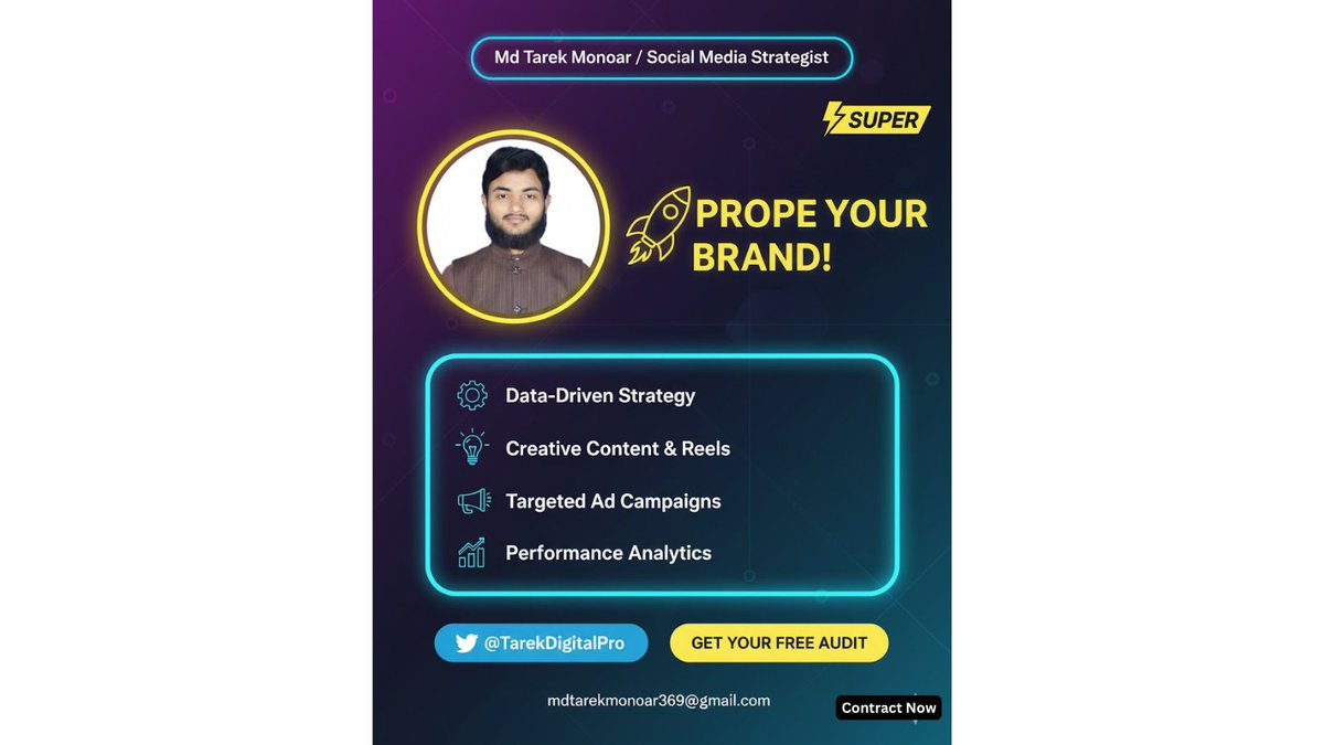 tarekmonoar369's tweet image. Want your brand to shine online? 🌟
We craft content, campaigns, and engagement strategies that turn followers into loyal customers.
#SMMPro #MarketingStrategy #OnlineGrowth #SocialMediaTips #BrandSuccess  #socialmediaservice
#socialmediaservicesforbusiness #tarekmonoar369