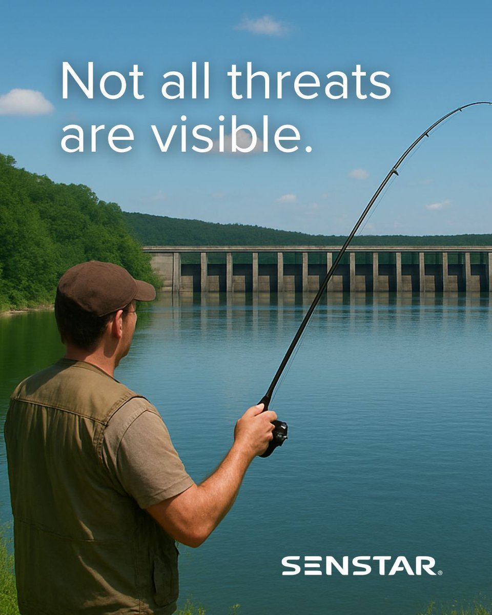 Safety starts at the perimeter. 🌊
Senstar protects dams &amp; waterways with precise #IntrusionDetection and active deterrence.
Learn more ➜ buff.ly/Y5UwAtX

#PerimeterSecurity #WaterwaySafety #Senstar #DamSecurity #InfrastructureProtection