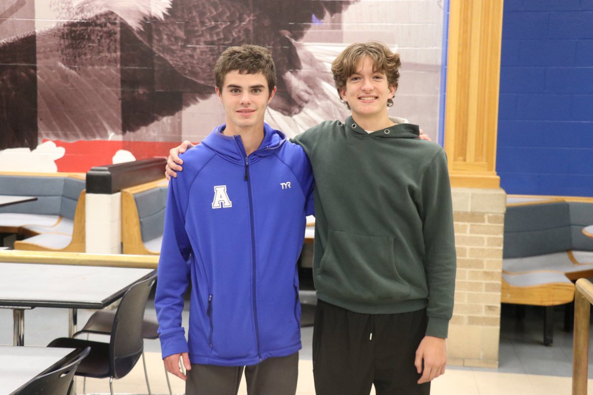 We celebrated our season accomplishments last night!
Congrats to our All Northern Indiana Conference Runners Max Howk and Eli Shane