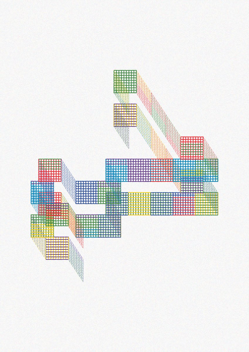 Through (500) iterations: 'Farbteiler' reveals the immense diversity unlocked by algorithmic art.

Minimal parameters unfolding into a vast range of colored pathways. Each sequence branching into space-bending structures.  

Walking alongside [Erik Swahn].