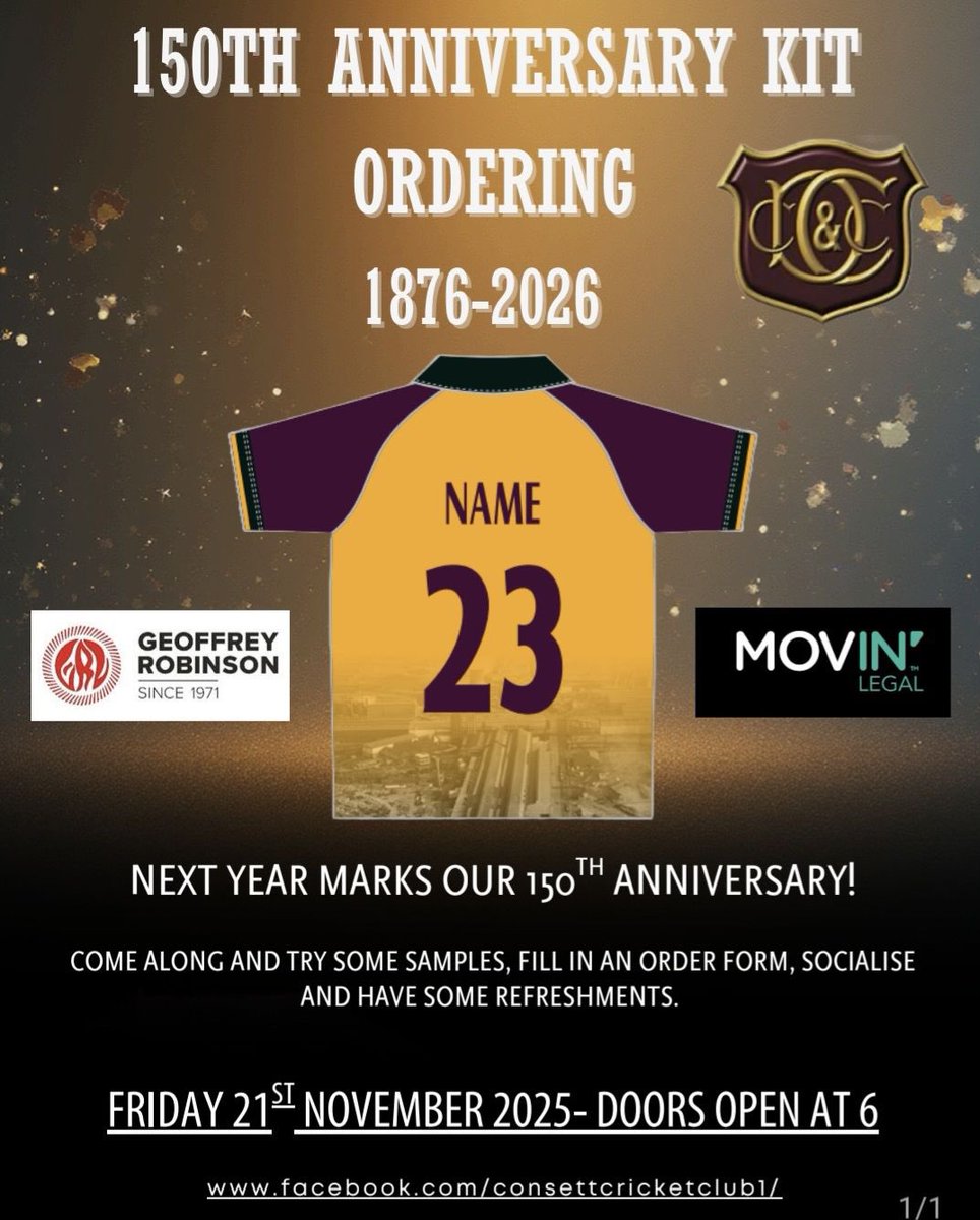 Consett Cricket Club 💙 tweet media