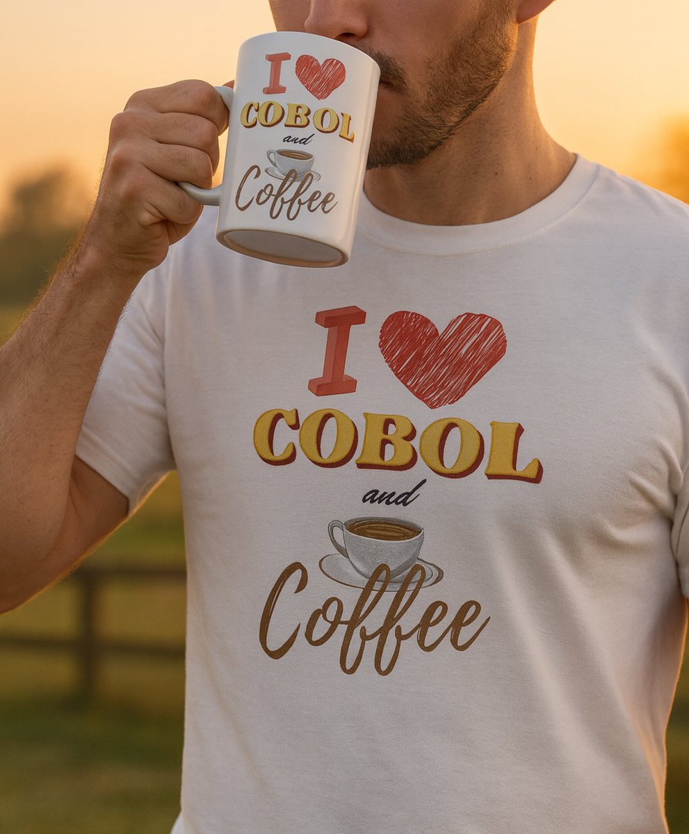 shirtparking's tweet image. Coffee Lover? I Love Cobol Programming and Coffee T-Shirt design @zazzle  zazzle.ca/i_love_cobol_p… via @zazzle #cobolprogramming #mainframeprogramming #CoffeeLovers #programmershumour #tshirt #shirtparking #zazzle