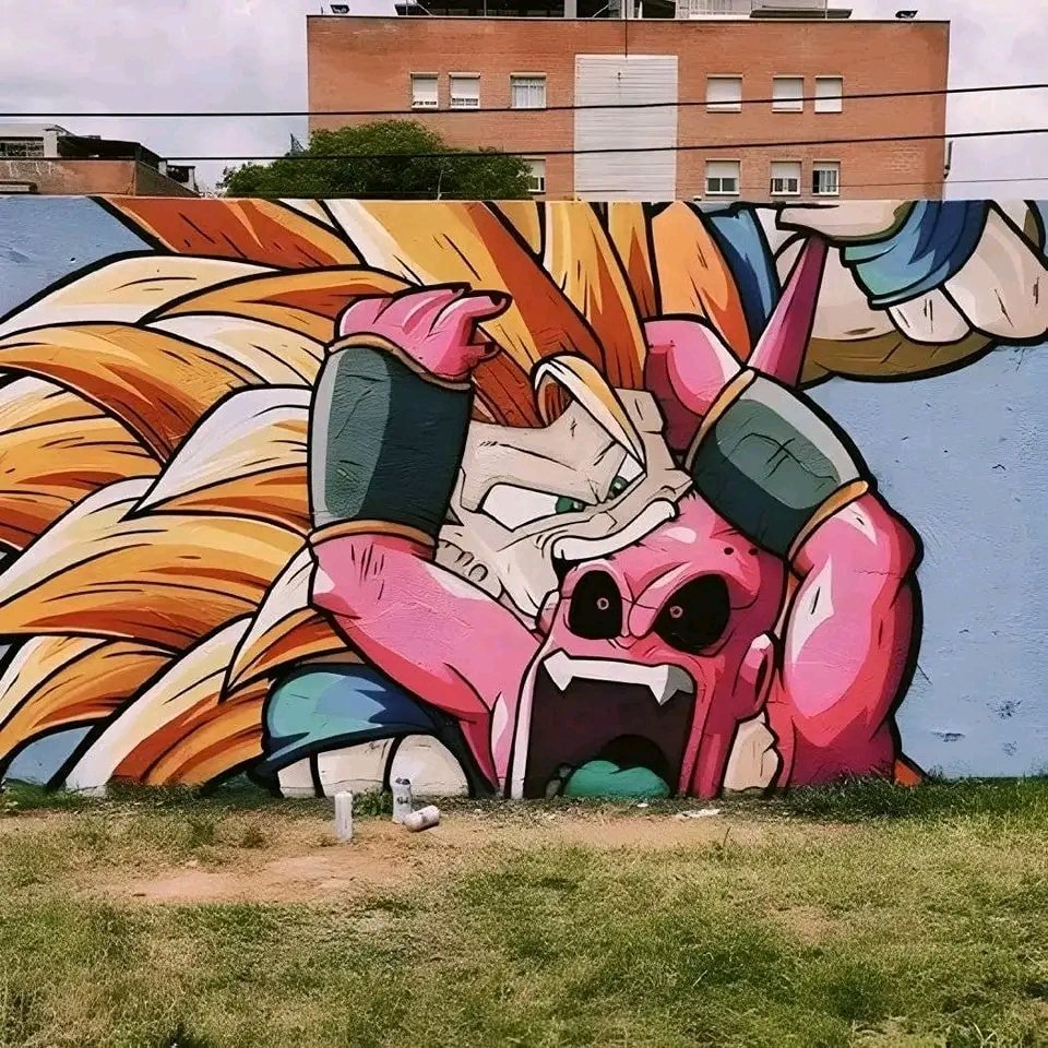 dbs_10_10's tweet image. Dragon Ball Street Art ✨
