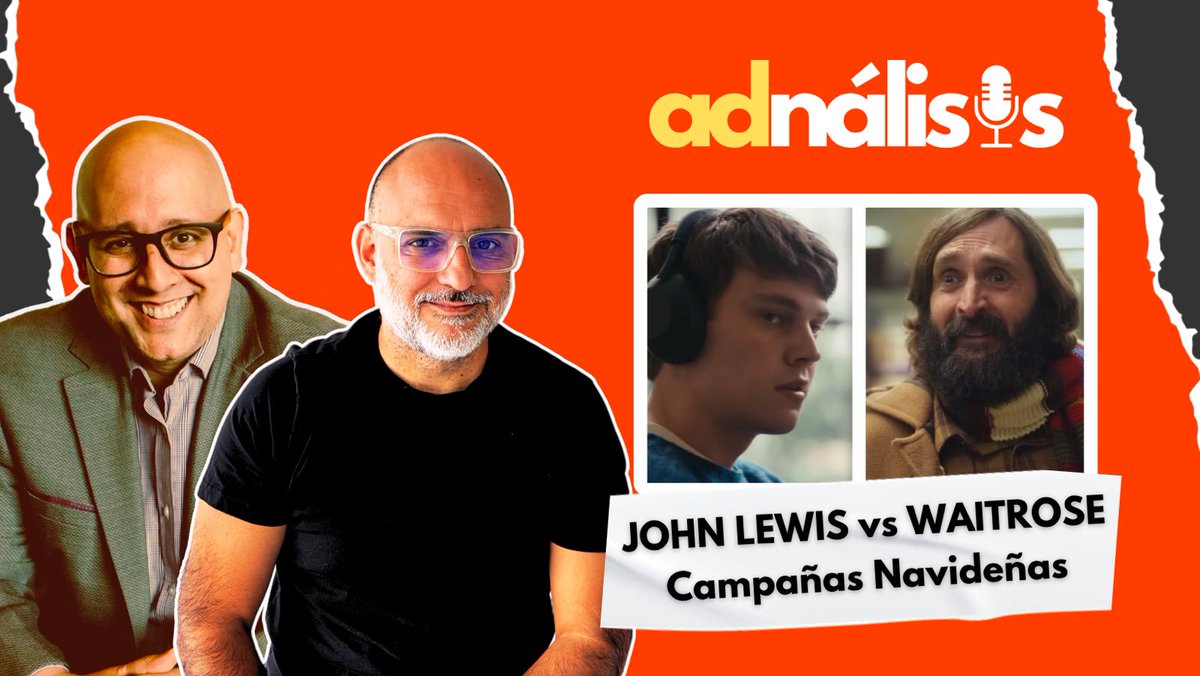 🎄Versus navideño: John Lewis vs Waitrose
Dos marcas británicas, dos formas de decir “te quiero”.
.
Un regalo que hace llorar vs. una historia que te saca una sonrisa.
.
👉 Míralo aquí: youtube.com/watch?v=AkJ4Xa…
#Adnalisis
.
<a href="/adnalisis_mktg/">adnálisis</a> <a href="/giacomo76/">Giacomo</a> <a href="/gbarnechea/">Gaston Barnechea</a>