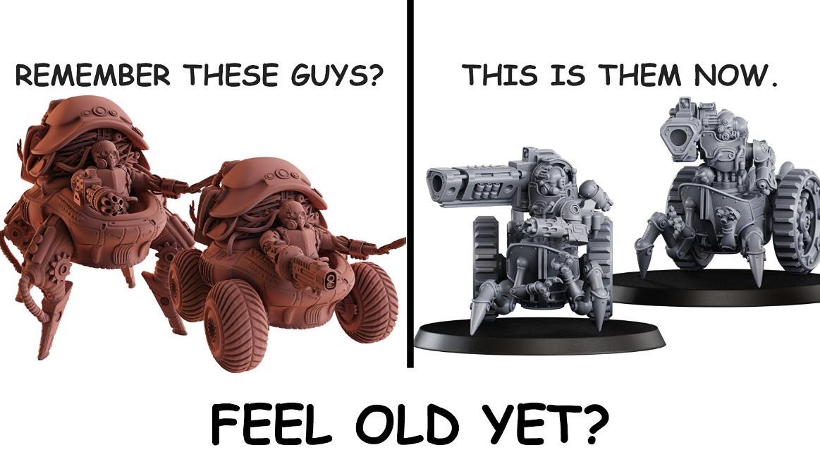 Hard to believe, but this model was made almost three years ago — and here’s its updated version today 😀

A fun way to show how far our artists have leveled up 🫡