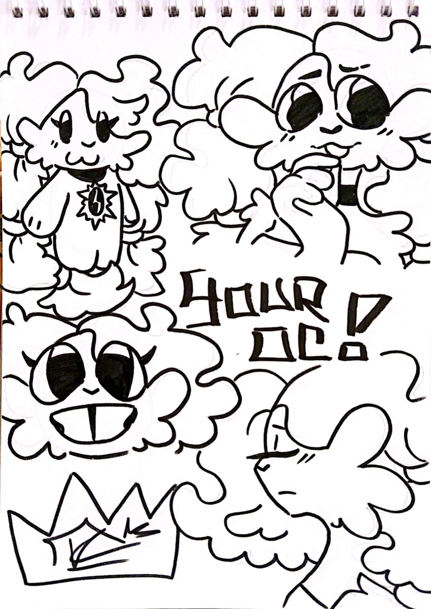 ＩＦ ＹＯＵ ＦＯＬＬＯＷ 
ＱＵＥＥＮ, Ｉ'ＬＬ ＤＲＡＷ 
ＹＯＵＲ ＯＣ!💕⚡
-Send me your oc
-Name of your oc
-special symbol/Necklace

#drawings #SmilingCrittersAU #smilingcrittersoc #PoppyPlaytime #ocart #ComicArt #sketches #sketchart #art #SmilingCritters