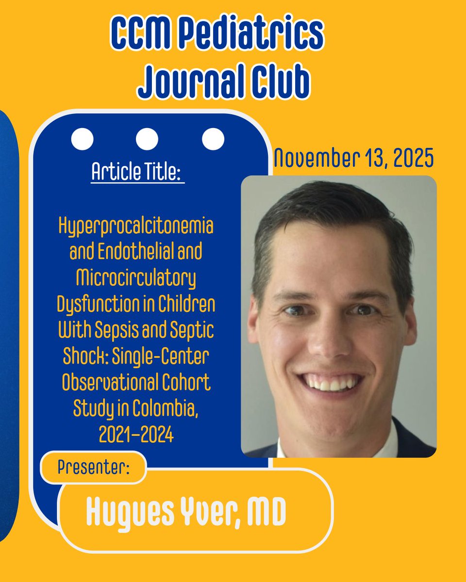 PittCCM's tweet image. Thank you to our very own Hugues Yver, MD for presenting at our Pediatric Journal Club. Hugues is a Safar Center Post-Doctoral Scholar. #Pediatrics #pccm #pittccm #upmc #journalclub #ccm #universityofpittsburgh #pittccm #criticalcaremedicine #pittschoolofmedicine #ccmmd