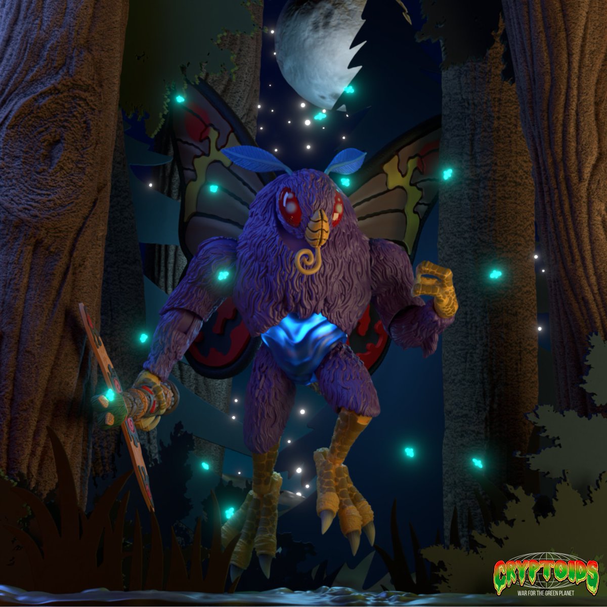 toybroreviews's tweet image. New Kickstarter coming from the folks at @YHSPodcast, Cryptoids!

First reveal is Mothman: The Prophet, Kickstarter launch coming Spring 2026