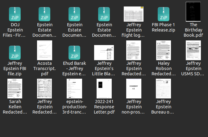 YourAnonGlobal4's tweet image. The Epstein Files have been released publicly. 
Link : pastebin.com/s4eQU0i2
#OpEpsteinFiles #ReleaseEpsteinFiles #Anonymous