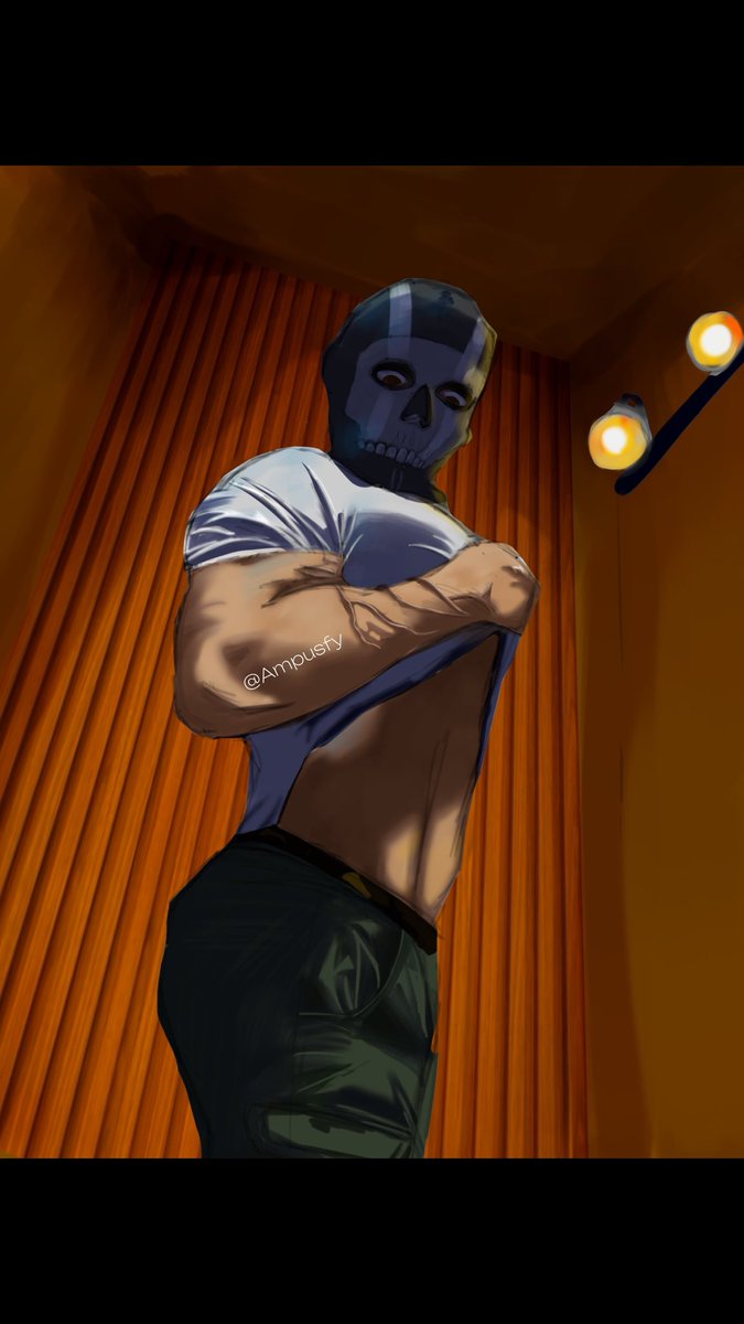 Ampussfy's tweet image. [ #ghostcod #digitalart #fanart ]