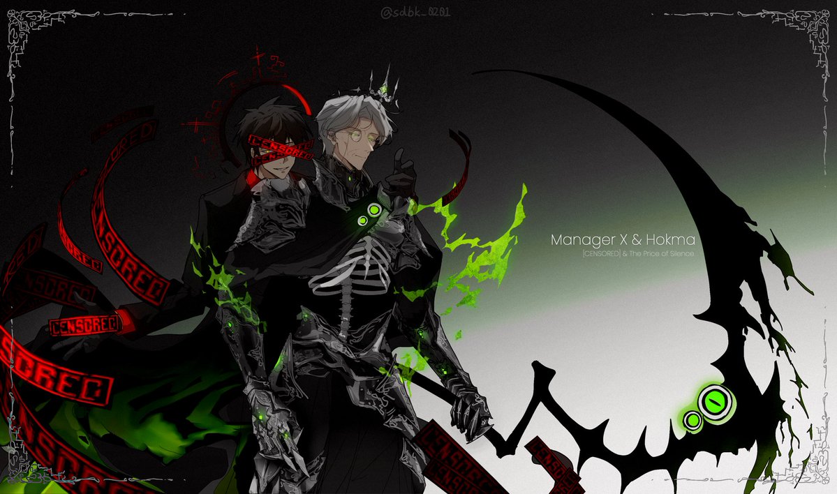 sdbk_0201's tweet image. 画完咯
#lobotomycorporation #Library_of_Ruina