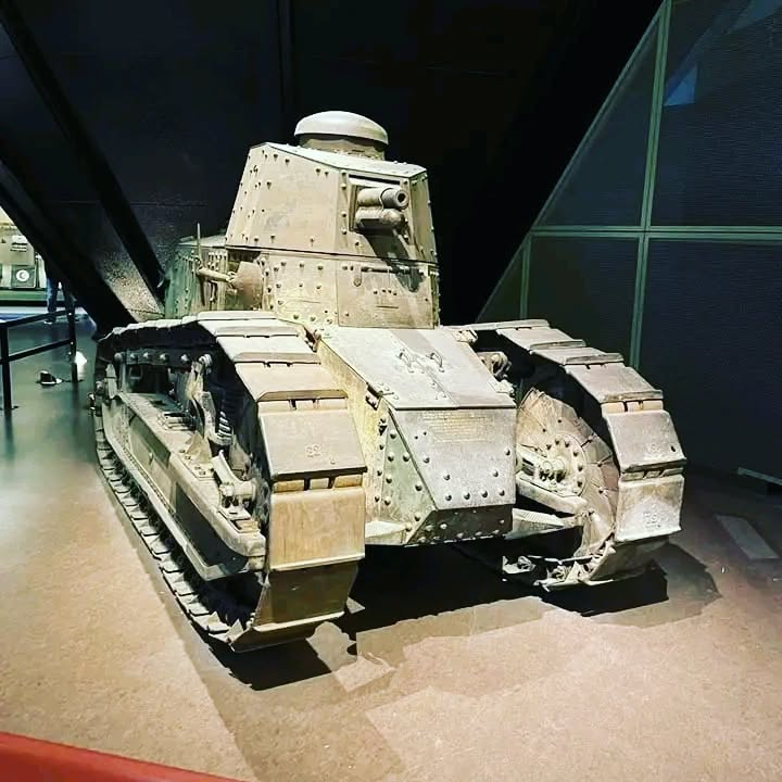 The Renault FT-17 tank, at the WW I Museum in Kansas City, MO.