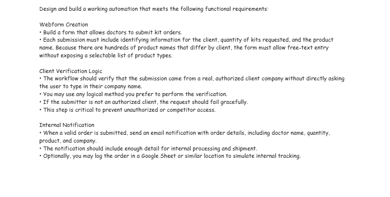 GrowWithBee's tweet image. I saw this project on upwork then i built it out.
This is an intteligent AI agent that acts as a client verifier and an authorization validator for Med supply company.
Want to automate your chaotic work process, lets talk.

#buildinpublic #aiautomation #aiagents