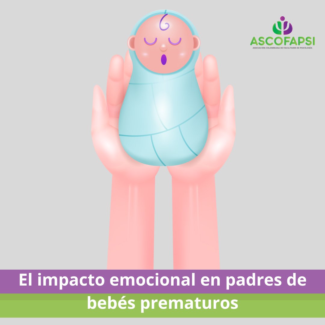 El nacimiento de un bebé prematuro trae emociones intensas para madres y padres: miedo, culpa, esperanza y adaptación. Te invitamos a leer nuestro nuevo blog sobre este impacto emocional 👉 bit.ly/4i41cz5
#Prematuridad #SaludMental #Familias #Psicología #ASCOFAPSI