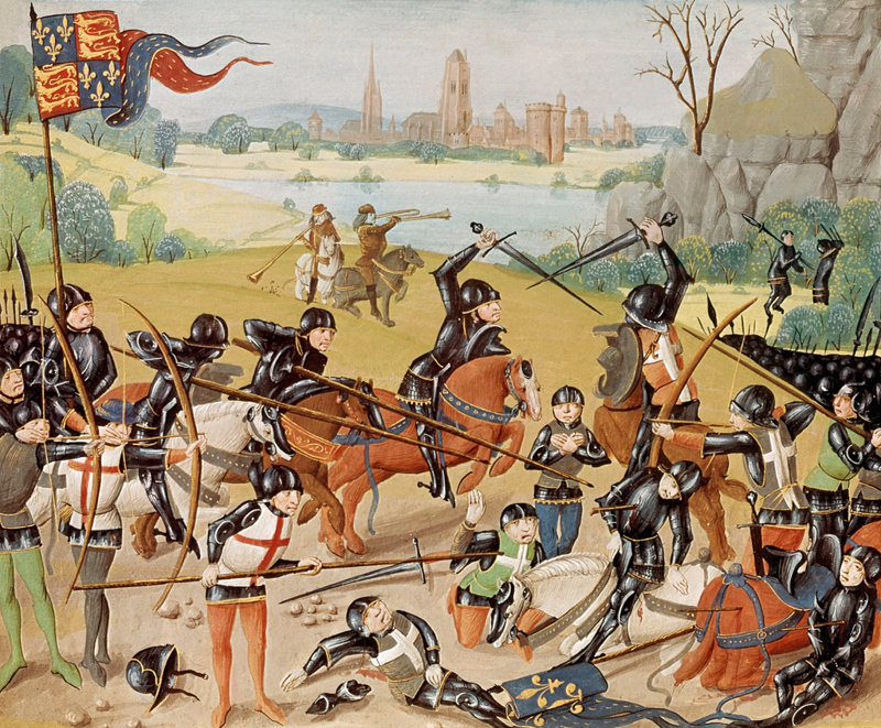 Hoy nos vamos a la Edad Media y grabamos un FASE HISTORIA sobre Azincourt...