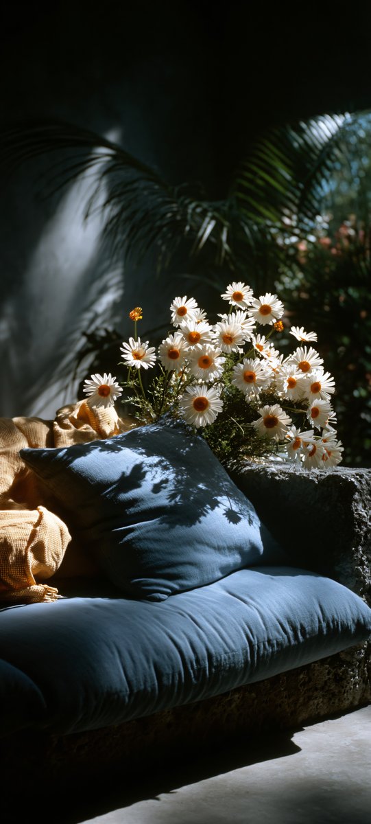 Halleyapps's tweet image. Daisies in the Morning Light: Serene 4K Scene to Relax 🌼☀️ | Free Wallpaper for iOS/Android #Wallpapers4k  #AIart  #GoodVibesOnly