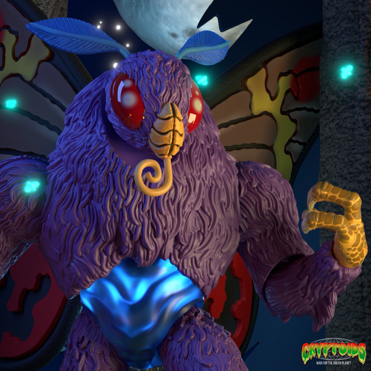 toybroreviews's tweet image. New Kickstarter coming from the folks at @YHSPodcast, Cryptoids!

First reveal is Mothman: The Prophet, Kickstarter launch coming Spring 2026