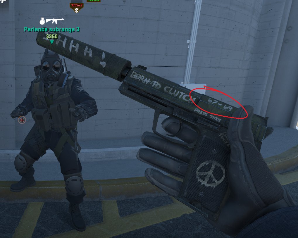 felperc's tweet image. What the fuck is on my usp man