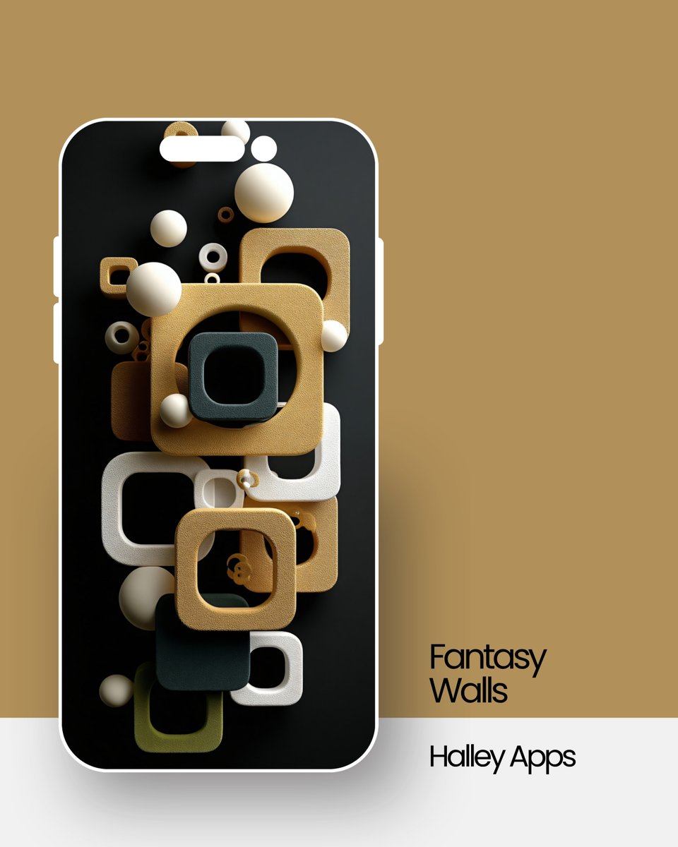 Halleyapps's tweet image. Geometric Balance in Emptiness: Floating Shapes in 4K 🟠⚪ | Free Download for Your Screen #AbstractArt  #AIart  #minimalism