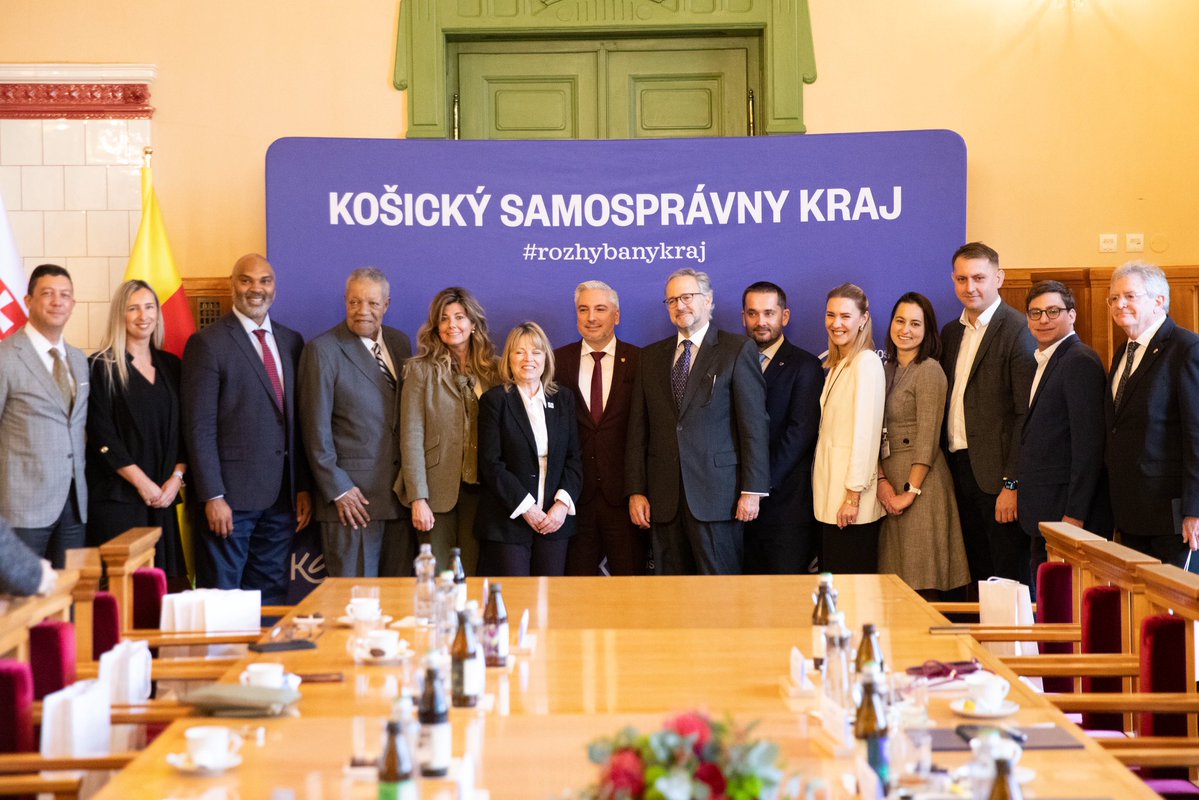 U.S. delegation in the Košice Region: They expected dumplings — they found innovation and hydrogen.

The Georgia delegation came after hearing about our work.
Hydrogen Valley, innovation, and a plan to build a “golden bridge” between our regions.

From a handful of startups to