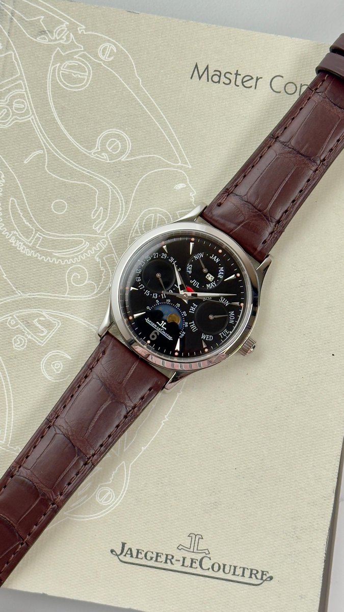 Element_iN_Time's tweet image. Perpetual Calendar, Permanent Standards
37mm JLC Master Perpetual Calendar Black Dial

elementintime.com/products/37mm-…