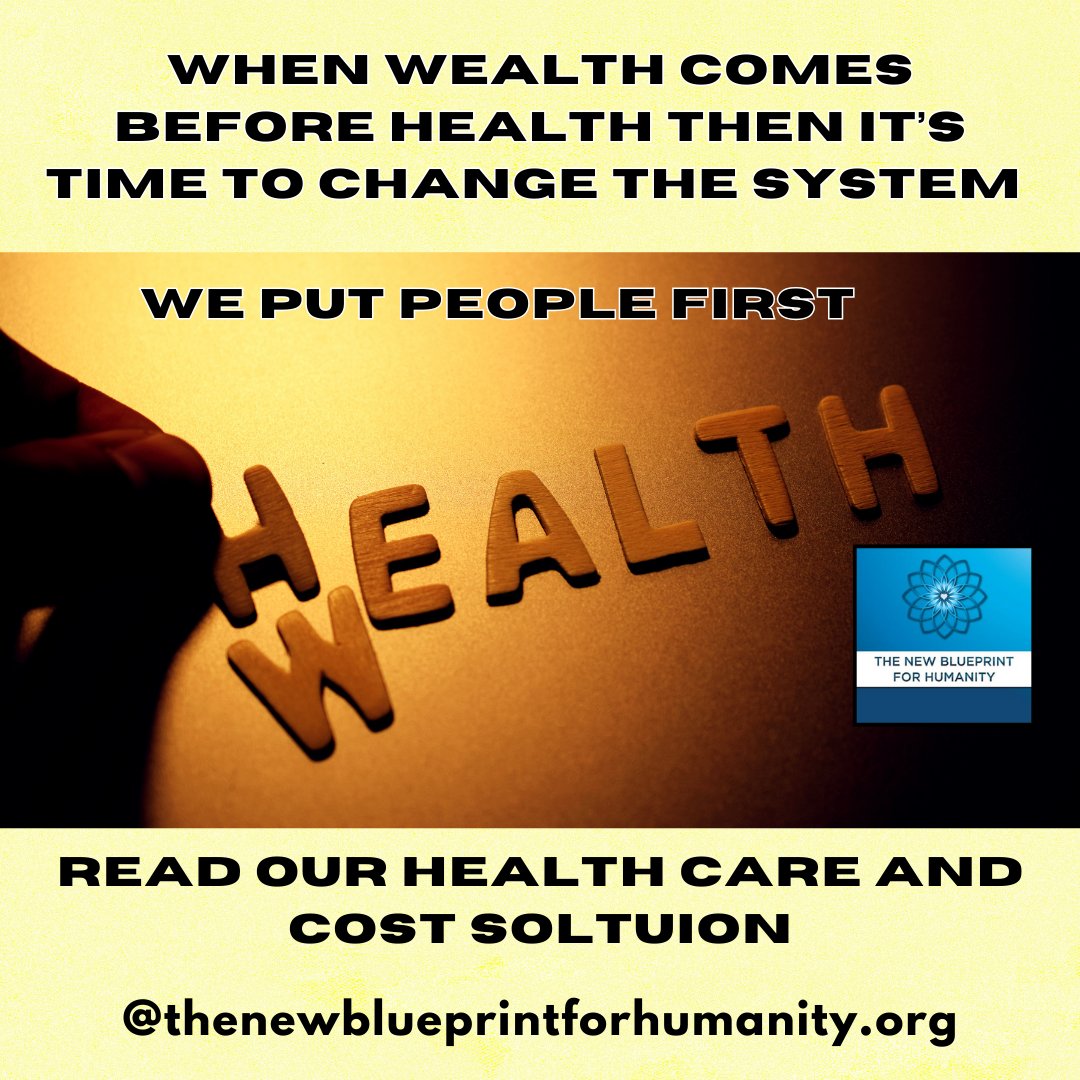 newblueprint111's tweet image. #tnbpfh #healthcare #solutions #changetheworld for the benefit of the people
thenewblueprintforhumanity.org