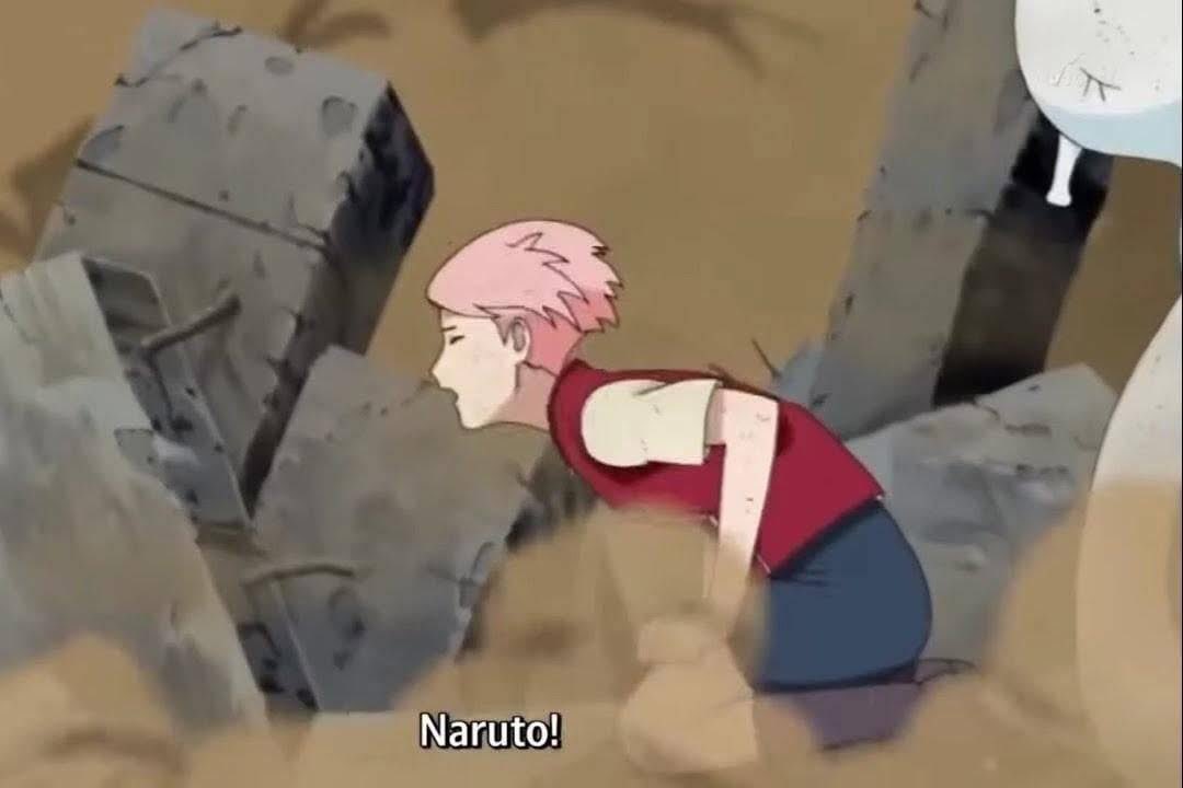 lemessirevient's tweet image. Sakura nous a montré la qualité première de la femme 
Elle aime sasuke
Quand elle a les problèmes elle appelle naruto