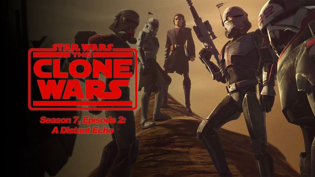 ALandLTA's tweet image. New Video: youtu.be/02P3v1_1jW8 For The Love Of Star Wars continues with Martyn&apos;s nemesis 😉 Trenten Dodson&apos;s and his great choice - The Clone Wars Season 7 Episode 2 - A Distant Echo. 
#badbatch #starwars #clonewars #echo