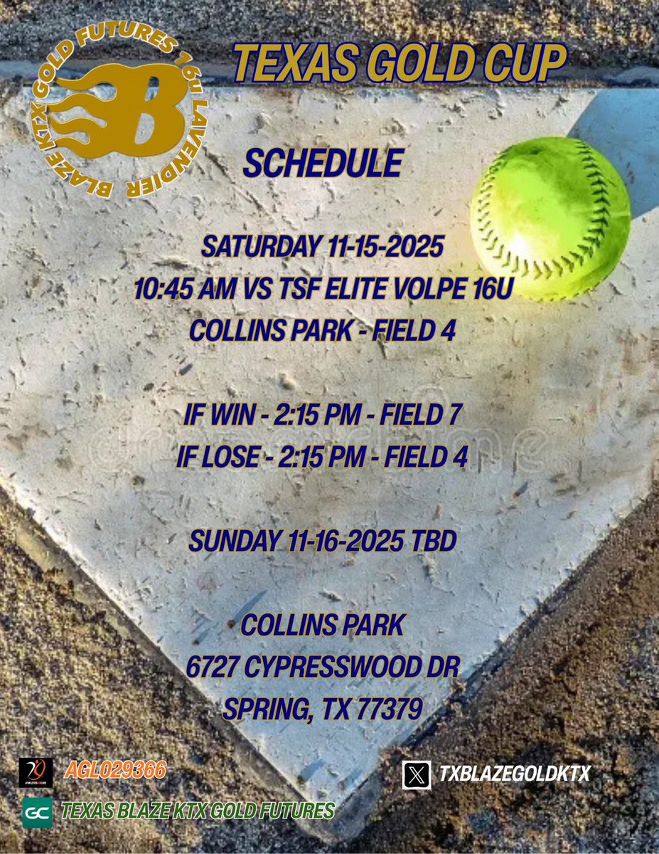 Still attacking my recovery. Hopefully out of my boot next Monday. Can’t wait for this weekend to cheer on my teammates! <a href="/TXBlazeGoldKTX/">Texas Blaze KTX Gold Futures 16U - Lavendier</a> <a href="/AggieSoftball/">Texas A&M Softball</a> <a href="/s_lex23/">Coach Lex</a> <a href="/CoachELeyba/">Eric Leyba</a> <a href="/BearkatsSB/">Sam Houston Softball</a> <a href="/TVCCSoftball/">TVCC SOFTBALL</a> <a href="/UTSASoftball/">UTSA Softball</a> <a href="/OU_Softball/">Oklahoma Softball</a> <a href="/SoftballTemple/">Temple College Softball</a> <a href="/CoachValis/">Garrett Valis</a> <a href="/McLennan_SB/">McLennan Softball</a>