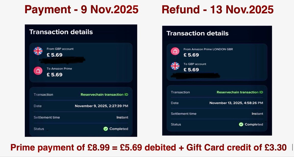 UPDATE: <a href="/AmazonUK/">Amazon.co.uk</a>’s Exec TB (11 Nov. 2025) admits my 10-year Prime cancellation was an error, offers £107.88 credit (12 mths) but no VineVoices fix - unfair for a decade! See my post: twtr.in/3jZ3 <a href="/BBCNews/">BBC News (UK)</a> <a href="/WhichUK/">Which?</a> <a href="/ICOnews/">ICO - Information Commissioner's Office</a> #JusticeForMy10Years #JusticeForYour10Years