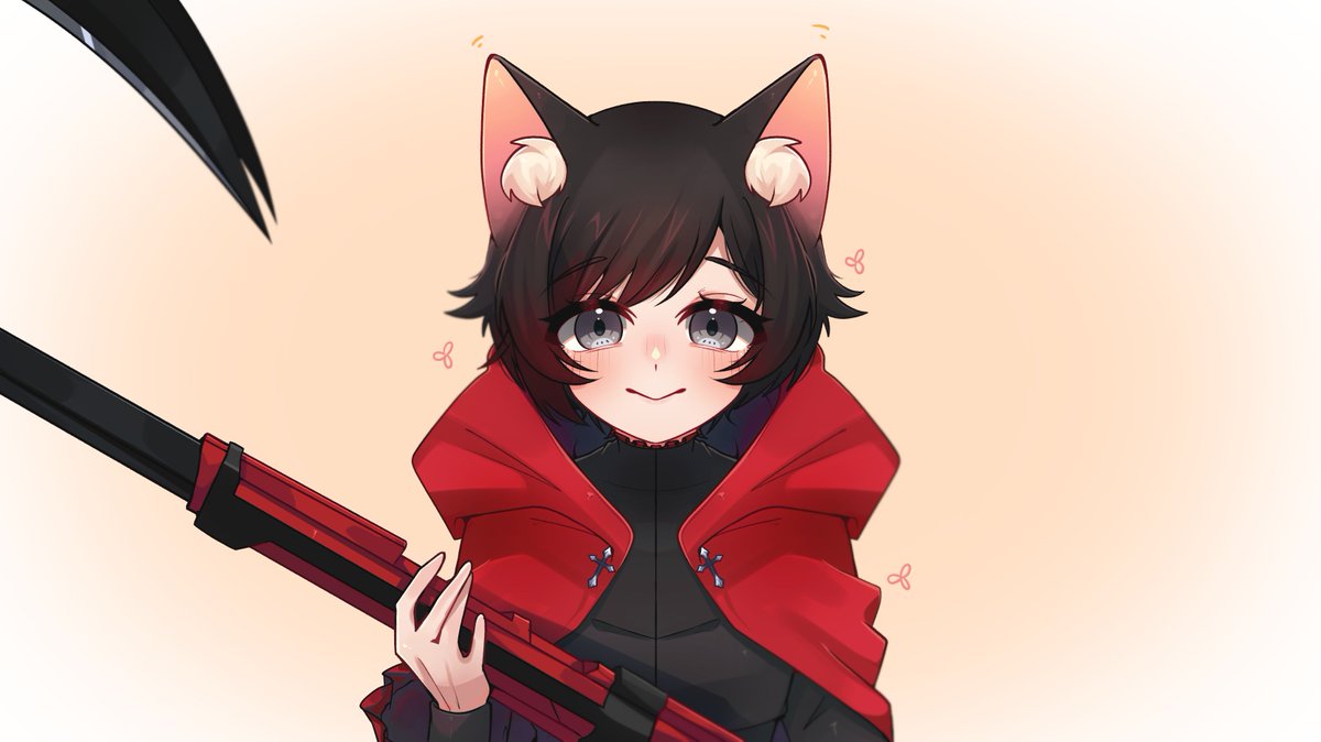 MiChumi's tweet image. Nyu-by is here!!!

#RWBY #RWBYFanart #RubyRose