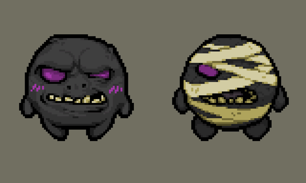 #pixelart #ドット絵 #tboi #thebindingofisaac 😳