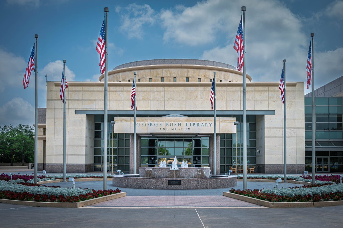 Bush41Library's tweet image. Congress has restored funding of appropriated activities and the George H.W. Bush Presidential Library &amp;amp; Museum is resuming normal operations. The Museum will resume normal hours on Friday, November 14. The Research Room will resume normal hours on Monday, November 17.