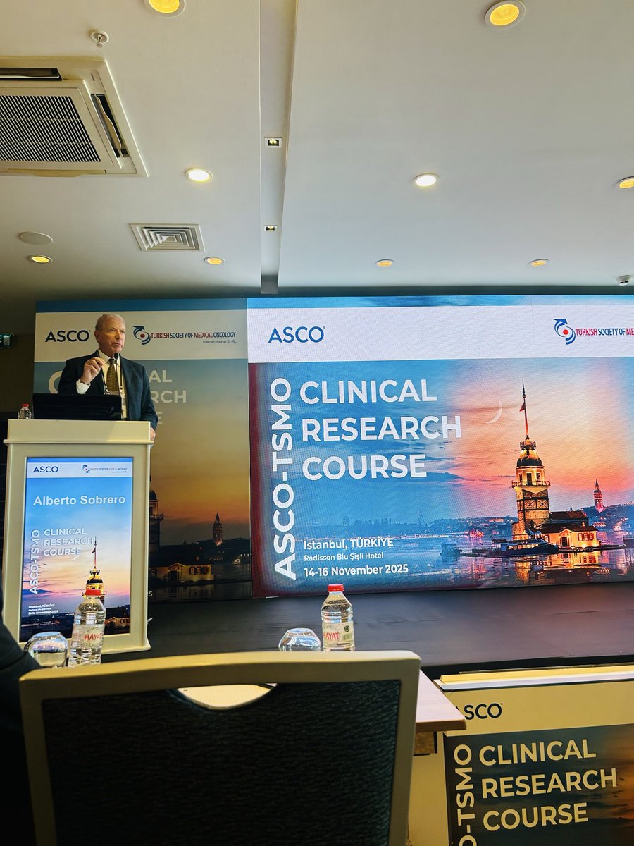 picwikian's tweet photo. It's great to be part of a clinical research course with inspiring presentations @ASCO @onkolojidernegi https://t.co/pdFii9zexa