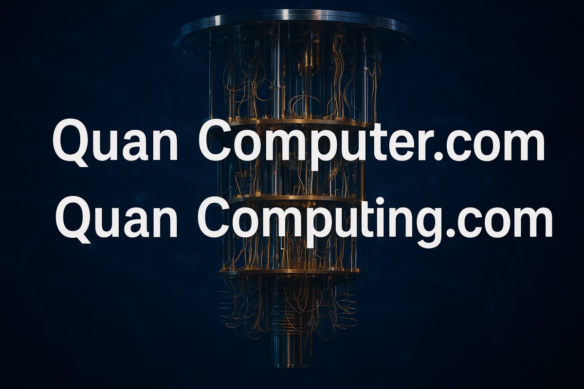 Domain_seller_'s tweet image. QuanComputer.com (Quantum Computer)
QuanComputing.com (Quantum Computing)

Domains for sale

#QuanComputer #QuanComputing #QuantumComputer #Quancomputing #QC #Quantum #QuantumTech #FutureAI #QuantumInnovation #FutureTech #Domain #DomainName #DomainNames #buyDomain