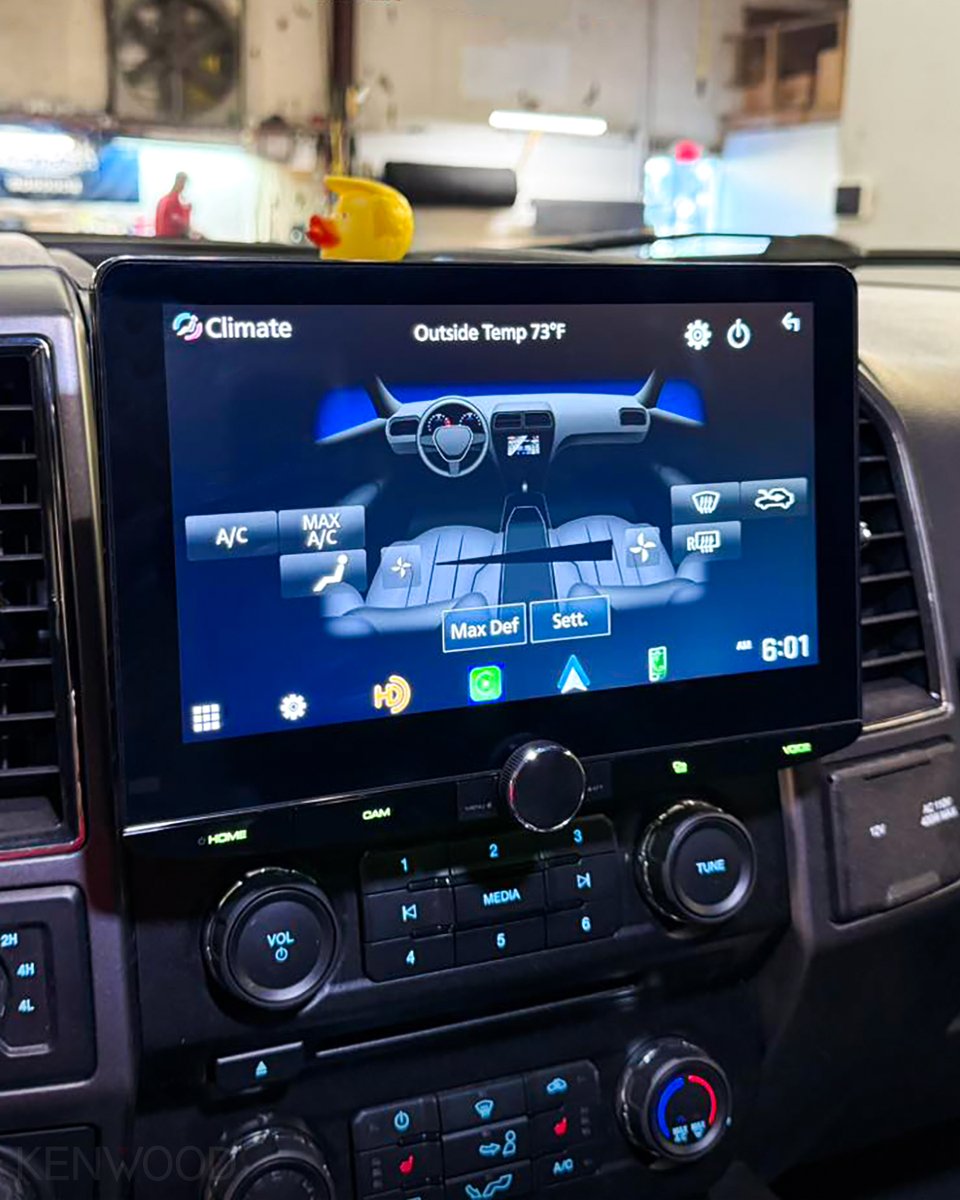 Check out the Kenwood DMX1058XR featured on an F-150 done by @nwacustomaudio. 👌

#KenwoodUSA
#LiveConnectedDriveConnected