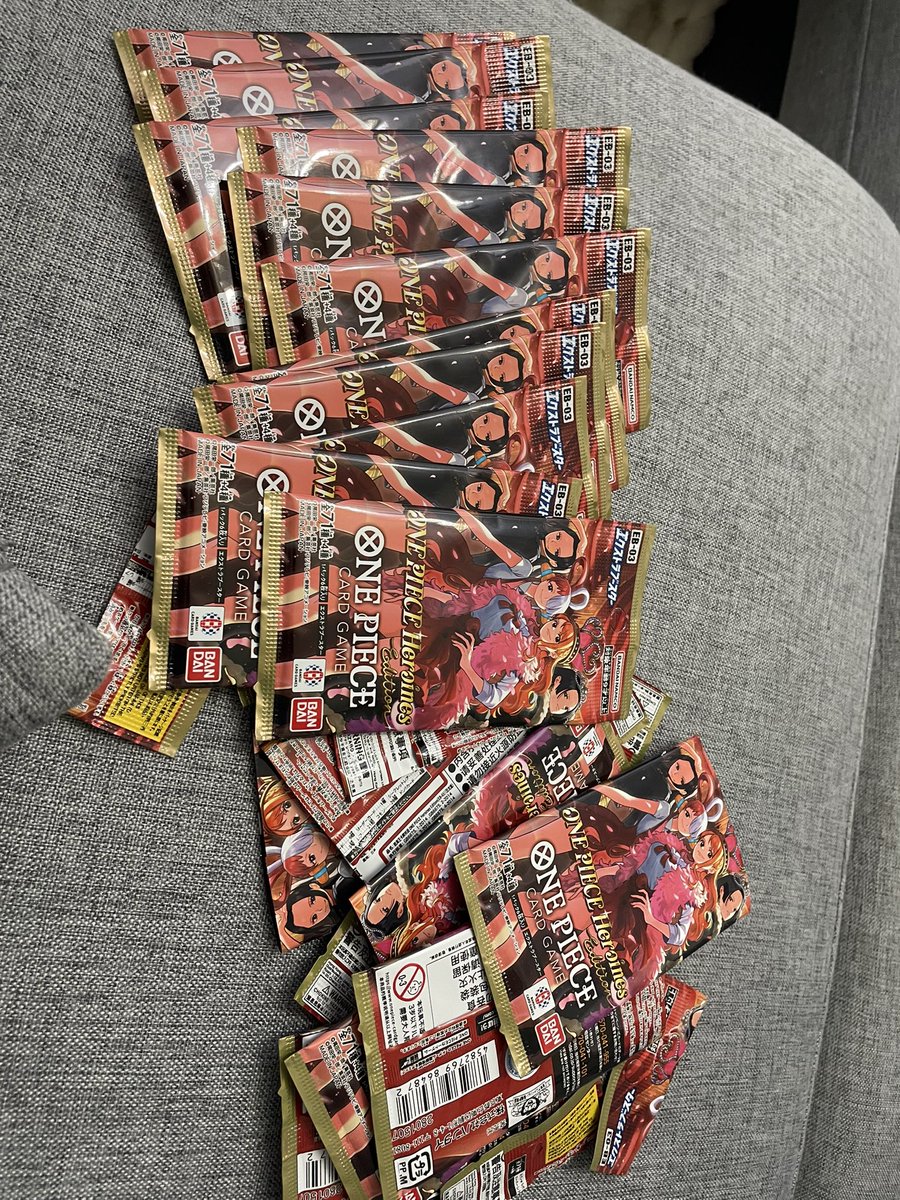 BOX半分開封したけど全然だめ🙅